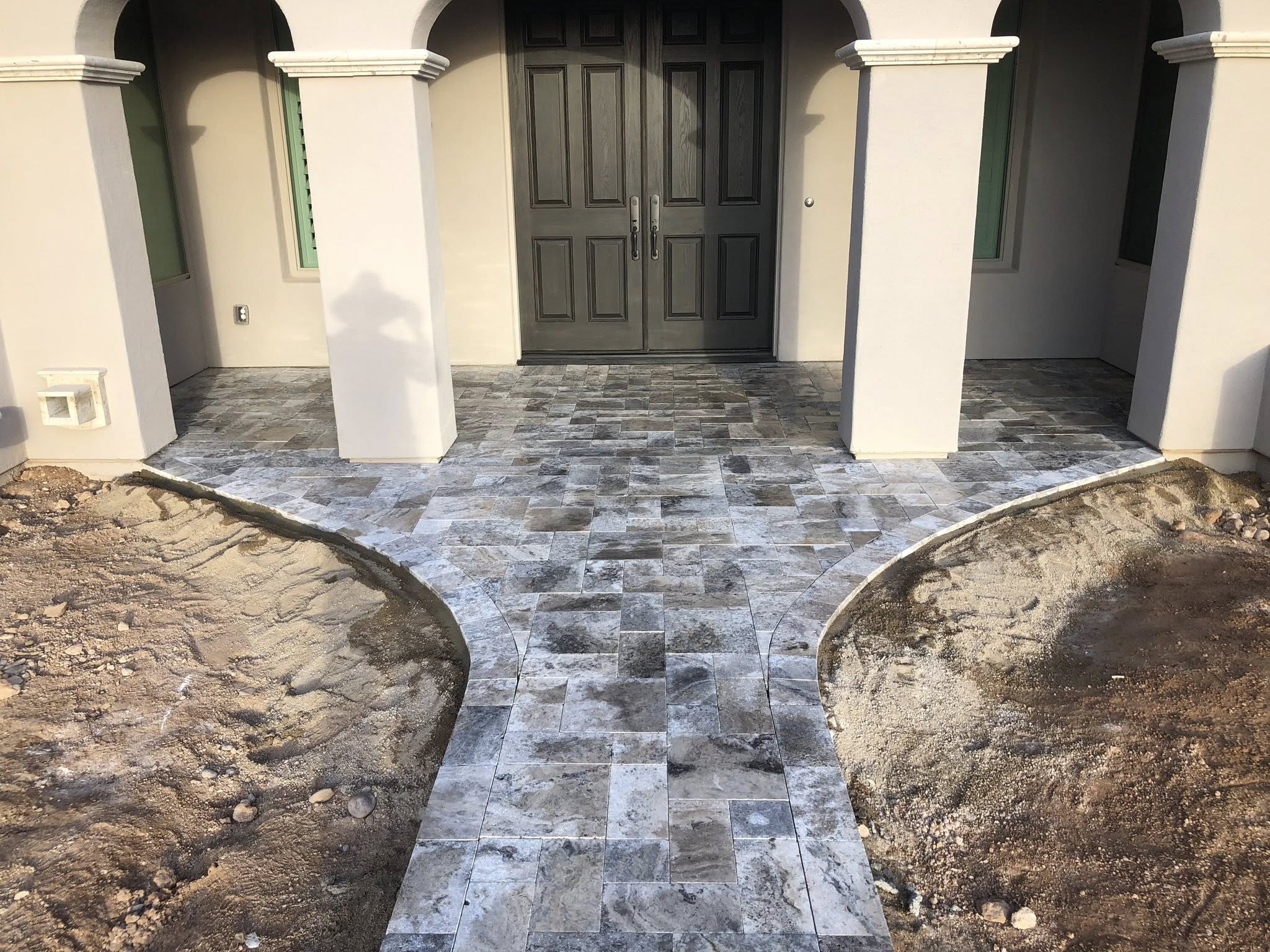 Pathway lighting with LED bollards